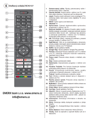 JVC LT-32VAH4335 originální dálkový ovladač