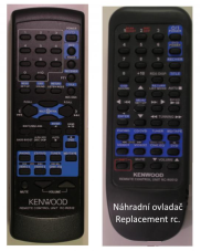 Kenwood RC-R0512 náhradní dálkový ovladač stejného vzhledu