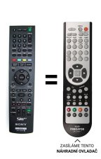Sony RMT-D248P, RMT-D251P náhradní dálkový ovladač jiného vzhledu