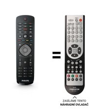 Philips YKF348-005, 996595005425 Náhradné diaľkové ovládanie iného vzhľadu
