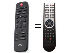 JVC RM-STHE754 náhradní dálkový ovladač