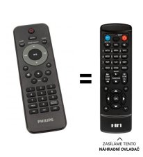 Philips 996510044957, MCM3000 replacement remote control
