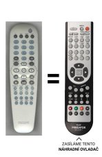PHILIPS RC19245011, 996500026916 náhradní dálkový ovladač jiného vzhledu