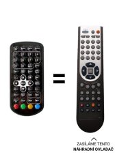 Gogen PDX 1043 SU DVB-T2 Replacement Remote Control