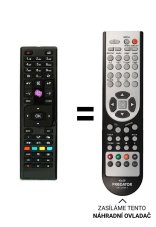 Hyundai HLP32T370 Náhradné diaľkové ovládanie iného vzhľadu