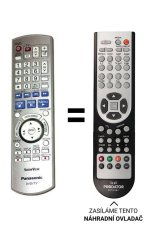 Panasonic EUR7659YC0 Náhradné diaľkové ovládanie iného vzhľadu