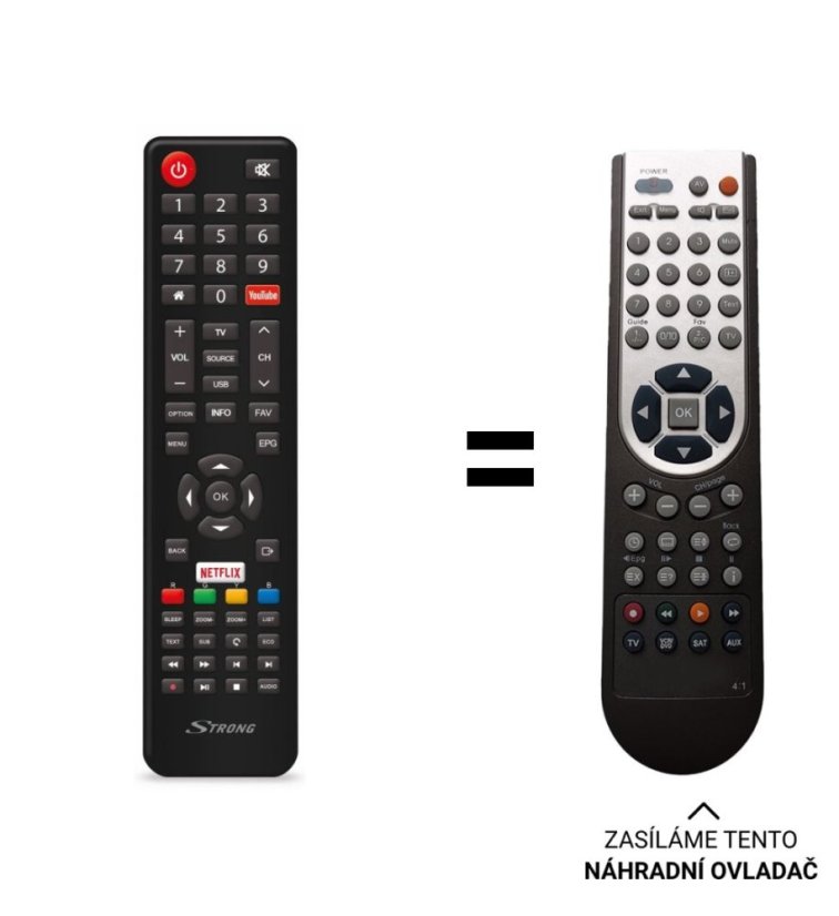 Strong SRT32HB5203 Replacement Remote Control.