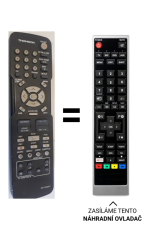 Thomson DTH 8750E náhradní dálkový ovladač jiného vzhledu