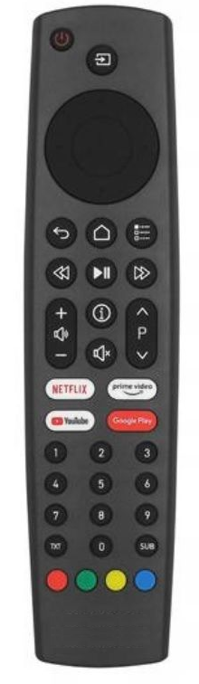 GRUNDIG RM-L1732 YOUTUBE,NETFLIX,PRIME VIDEO,GOOGLE PLAY universal remote control