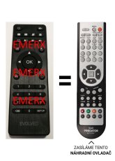 Evolveo Shc andbox-Q5-4K-RMT Replacement Remote Control