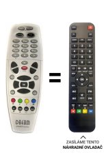 Dreambox replacement remote control of other appearance 800HD, 800HDSE, 500HD, 7020HD 7000, 7020, 7025