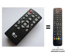 LG AKB36086223, AKB36086221, AKB36086220 replacement remote control of a different look
