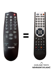 Philips FW 630 náhradné diaľkové ovládanie iného vzhľadu