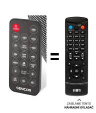 Sencor SPT 6500 náhradní dálkový ovladač jiného vzhledu