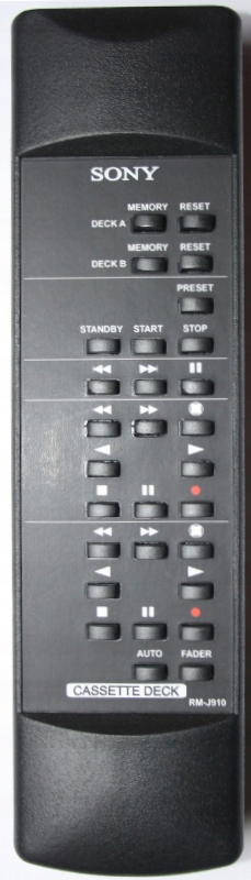 Sony RM-J920, RM-J910 náhradní dálkový ovladač stejného vzhledu