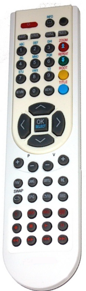 Hyundai LLF22945RGBR náhradný diaľkový ovládač pre seniorov