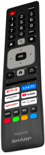 Sharp 40HF2265E replacement remote control for seniors