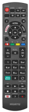 Panasonic RM-L1378 náhradný diaľkový ovládač bez nutnosti programování NETFLIX