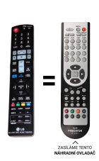 LG AKB73635409 náhradní dálkový ovladač jiného vzhledu