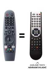 Dyon Smart 55 X-EOS replacement remote control.