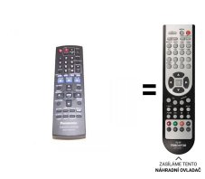 Panasonic N2QAYB000095 náhradní dálkový ovladač jiného vzhledu
