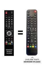 Philips DVD763SA náhradní dálkový ovladač jiného vzhledu