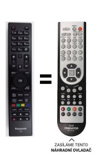 Panasonic RC4861 náhradní dálkový ovladač jiného vzhledu
