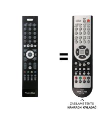 Technisat replacement remote control for all models on the market except Technibox