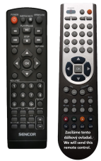 Sencor SDV2513H replacement remote control