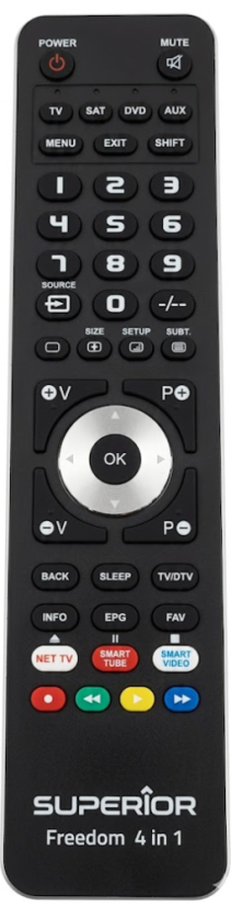 Universal remote control that you can program yourself