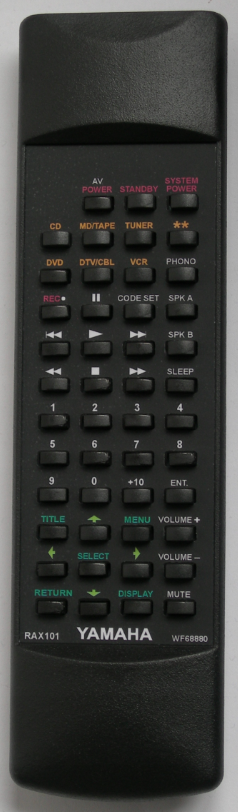 YAMAHA RX-497 replacement remote control with the same description