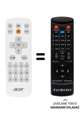 ACER J-25030 replacement remote control for projectors