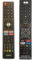 CHIQ U55G7PF replacement remote control different appearance