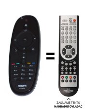 Philips YKF278-001, 242254902543 Náhradné diaľkové ovládanie iného vzhľadu