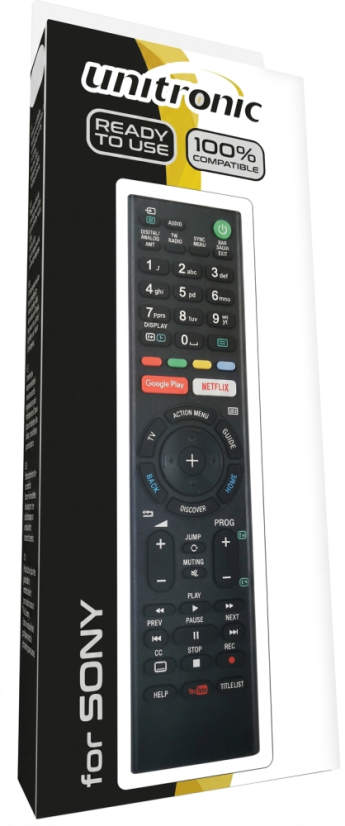 Universal remote control for SONY TVs from 2000