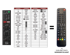 Sony KD-49XF8096 replacement remote control of a different appearance