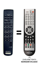 Sony RM-S310, RM-S315 Náhradné diaľkové ovládanie iného vzhľadu