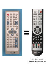 ECG, Wave, Opiumex náhradní dálkový ovladač jiného vzhledu