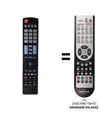 LG AKB74455403 náhradní dálkový ovladač jiného vzhledu