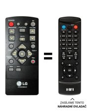 LG AKB36086220, AKB36086221, AKB36086223 náhradní dálkový ovladač jiného vzhledu