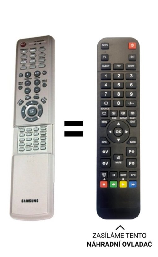 Samsung AH59-01169B náhradní dálkový ovladač jiného vzhledu