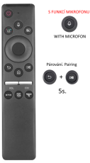 Samsung UE65MU6172U náhradní dálkový ovladač s mikrofonem