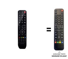 Asus 24T1E, 22T1EH náhradný diaľkový ovládač iného vzhľadu.