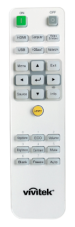 VIVITEK 5042149002, 5042149001 original remote control