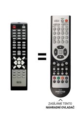 ECG DVD4517HDMI náhradní dálkový ovladač jiného vzhledu