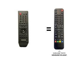 Samsung DVD- HD870 náhradný diaľkový ovládač iného vzhľadu