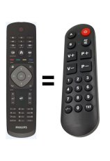 Philips 32PHS5505/12 náhradní dálkový ovladač pro seniory