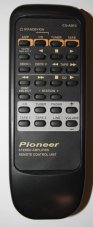 Pioneer A605R replacement remote control with the same description
