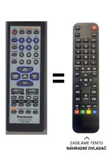 Panasonic EUR7710030 = N2QAGB000028 náhradný diaľkový ovládač iného vzhľadu