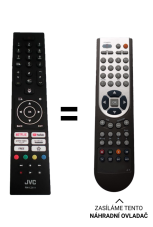 JVC RM-C3611 Náhradné diaľkové ovládanie iného vzhľadu